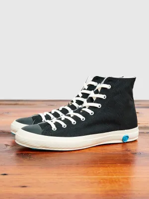 01JP High Top Sneaker in Black