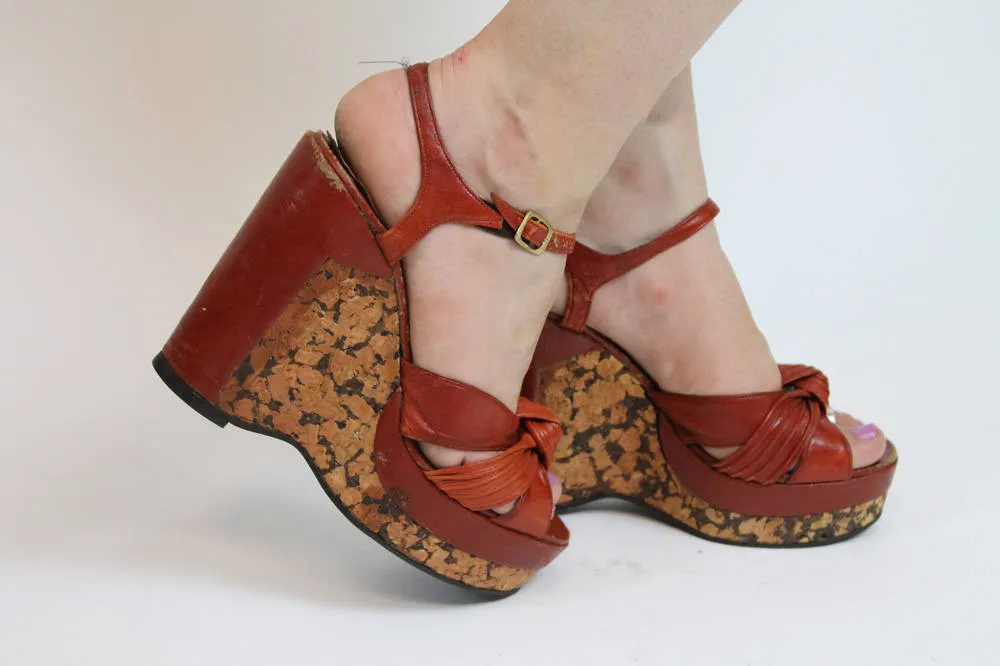 1970s ElDita's platforms shoes size 6 | new spring summer