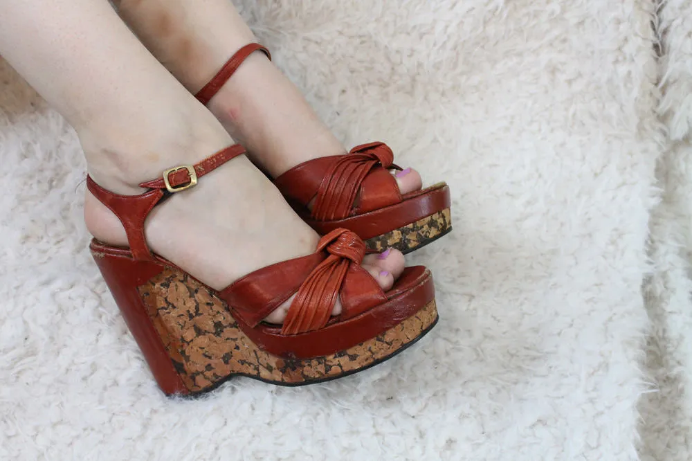 1970s ElDita's platforms shoes size 6 | new spring summer