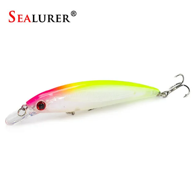 1PCS/LOT  Fishing Lure Minnow Lures Hard Bait Pesca 11CM/13.5G Fishing Tackle isca artificial Quality Hook Swimbait