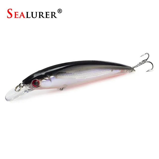 1PCS/LOT  Fishing Lure Minnow Lures Hard Bait Pesca 11CM/13.5G Fishing Tackle isca artificial Quality Hook Swimbait