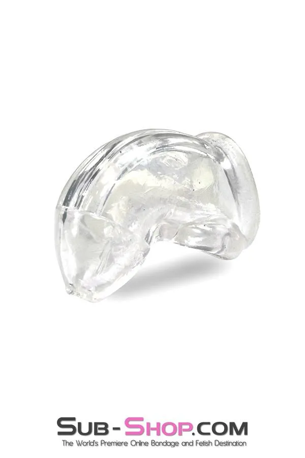 2538A      Clear Molded Jelly Cock Cage