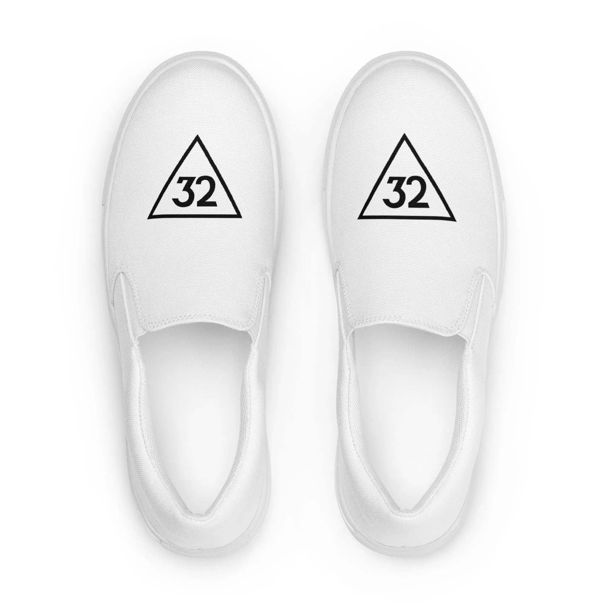 32nd Degree Scottish Rite Sneaker - Slip-on Canvas