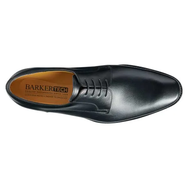 40% OFF BARKER Ellon Shoes - Mens Derby Shoes - Black Calf - Size: 10.5