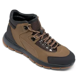 7 CM / 2.76 Inches - CMR CHAMARIPA Elevator Shoes Boots - Boots That Make Men Taller - Outdoor High-Top Sports Boots