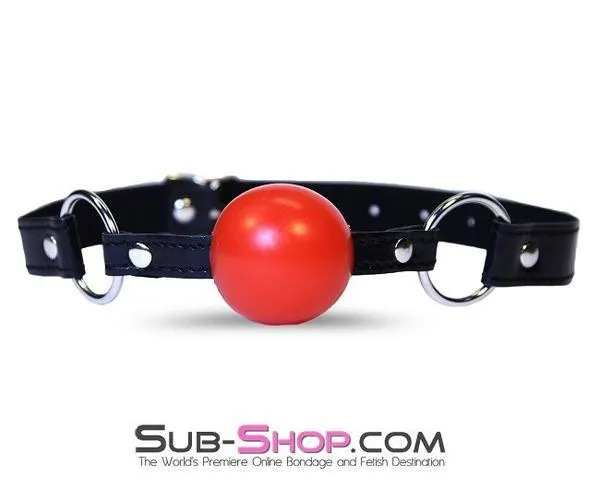 7876DL      Easy Come Red Bondage Ballgag - MEGA Deal