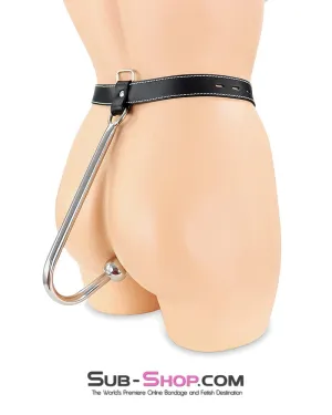 8860DL      Anal Hook Plus Locking Waist Bondage Harness