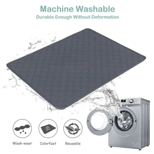 Absorbent Washable Pet Pee Pad, Leakproof, 70X50cm, Reusable