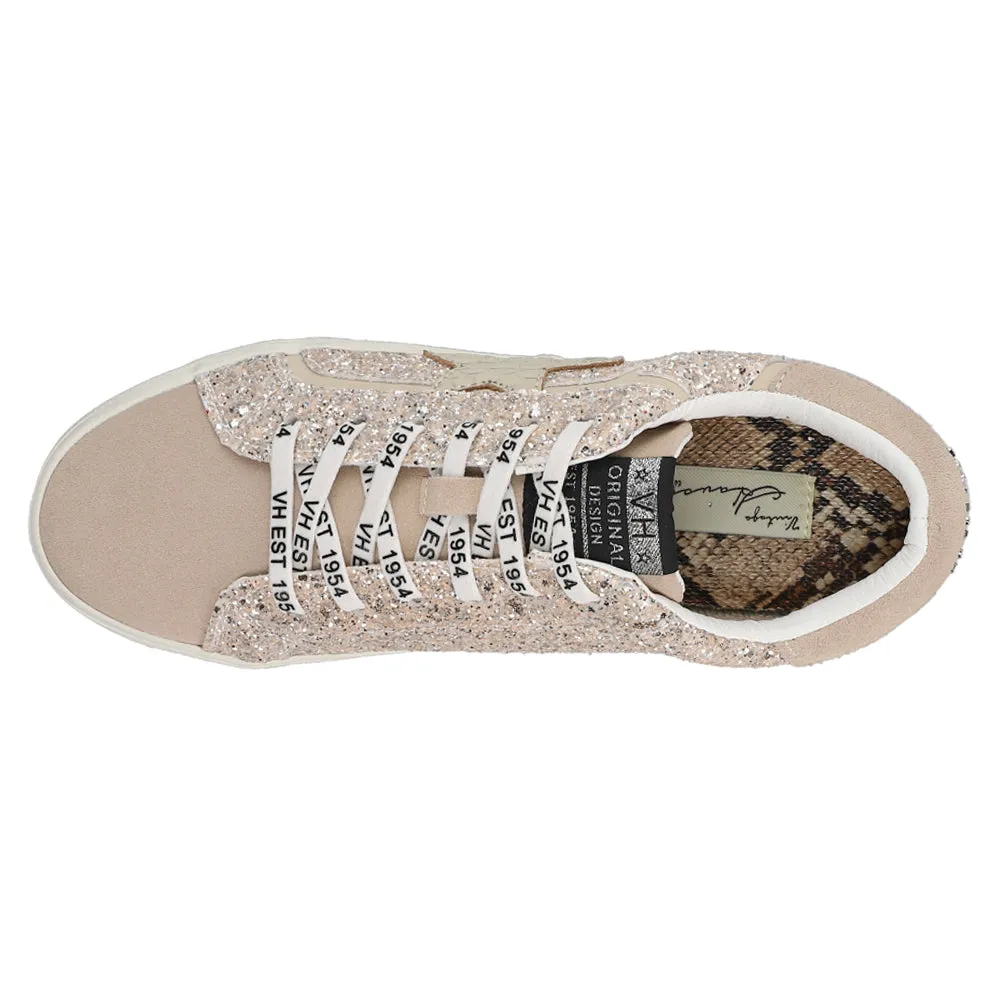 Action Glitter Lace Up Sneakers