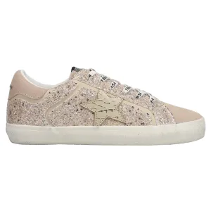 Action Glitter Lace Up Sneakers