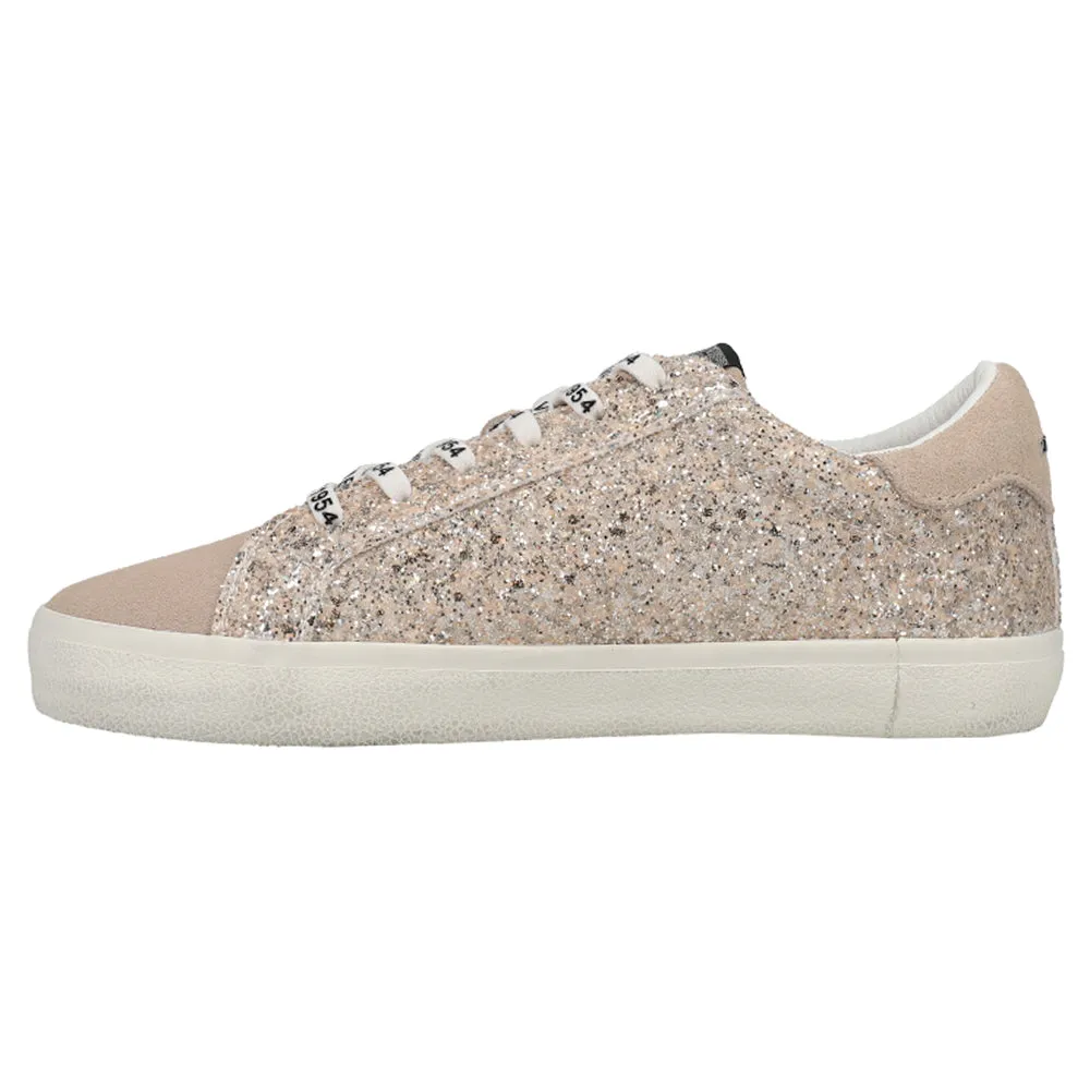 Action Glitter Lace Up Sneakers