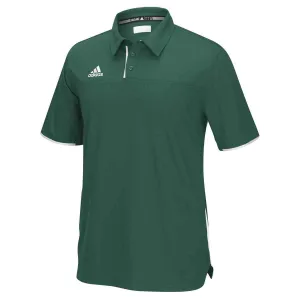 adidas Men's Dark Green Climacool Utility Polo