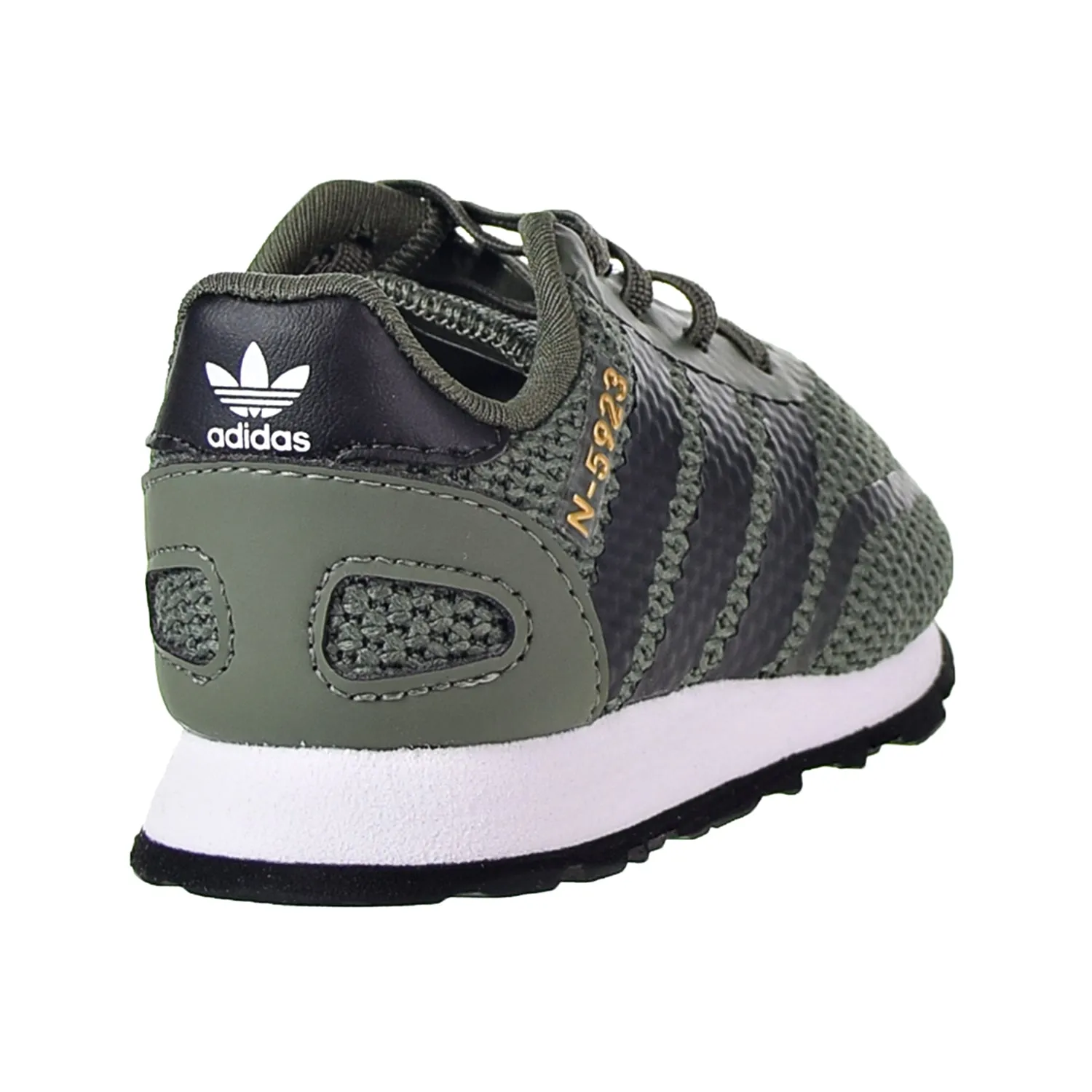 Adidas N-5923 EL I Toddler's Shoes Base Green/Core Black/Footwear White