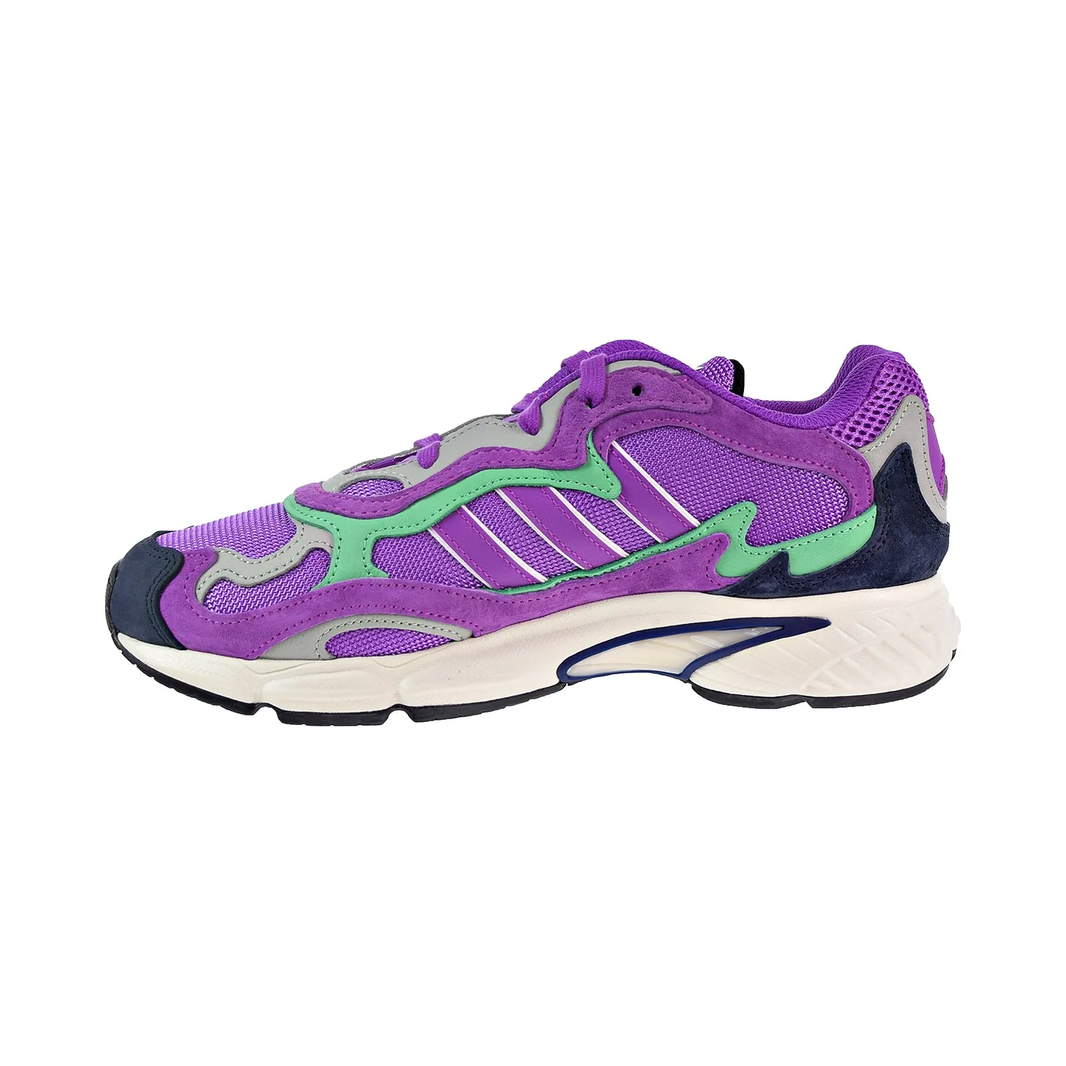 Adidas Temper Run Men's Shoes Shock Purple/Green