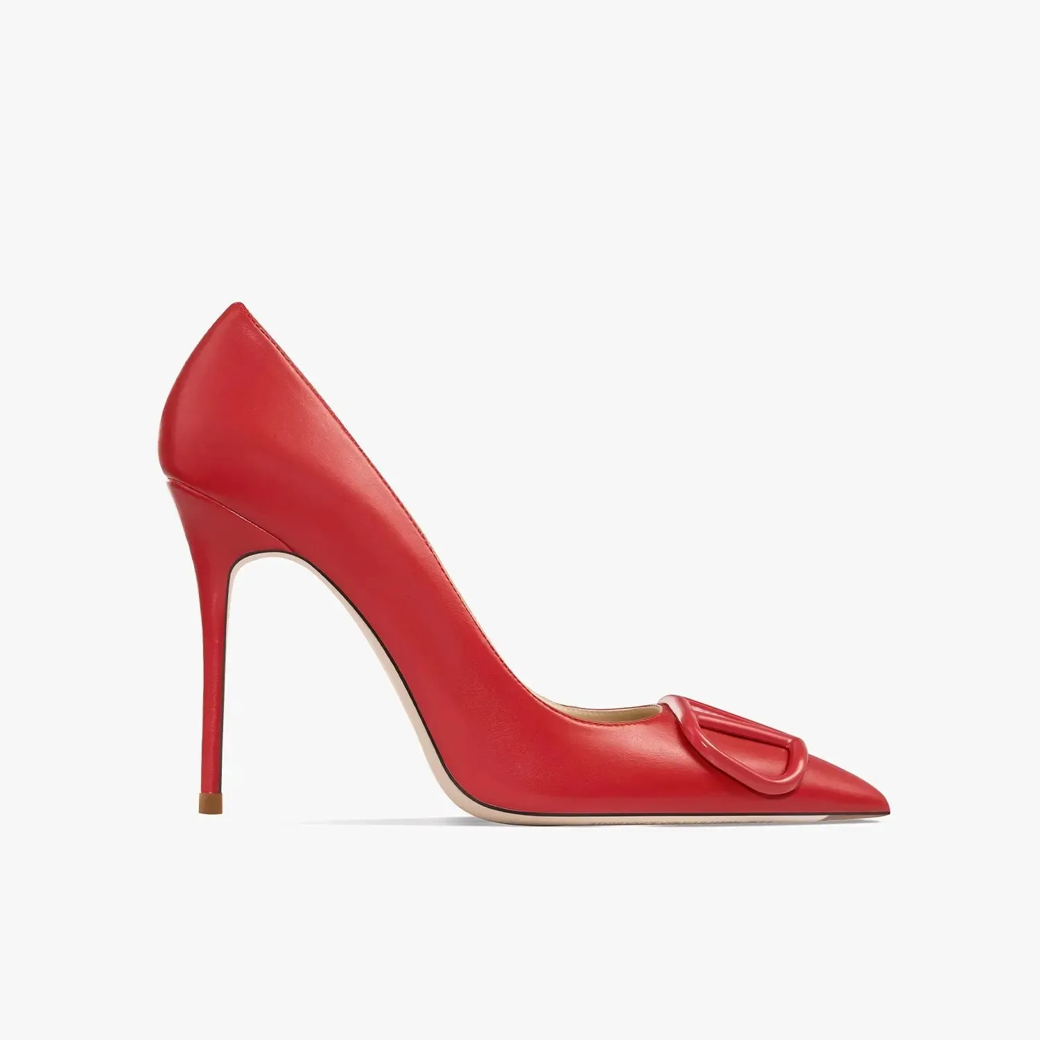 Adora Matt Red Heels