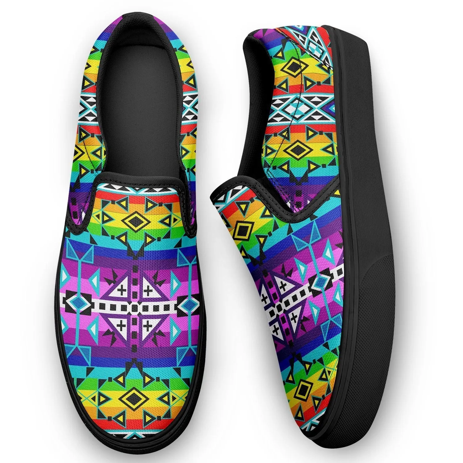 After the Rain Otoyimm Kid's Canvas Slip On Shoes