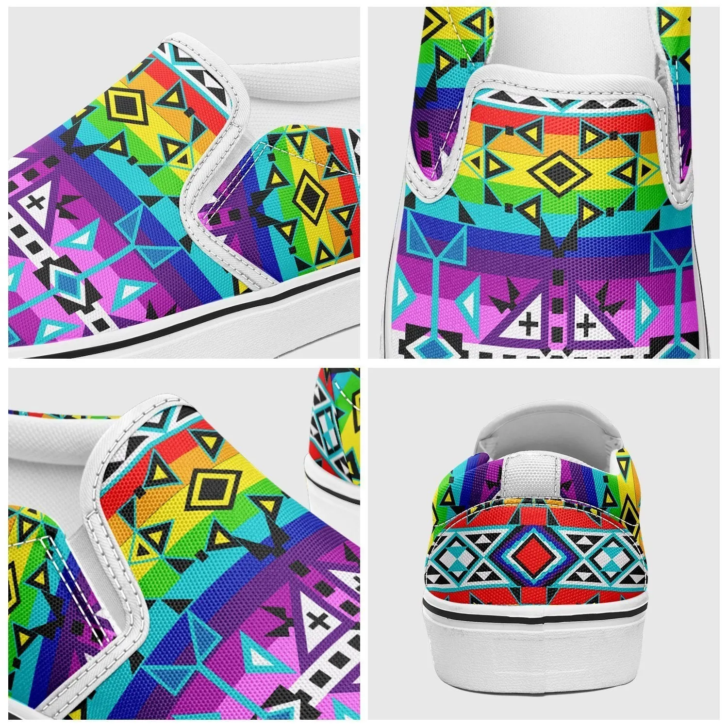 After the Rain Otoyimm Kid's Canvas Slip On Shoes