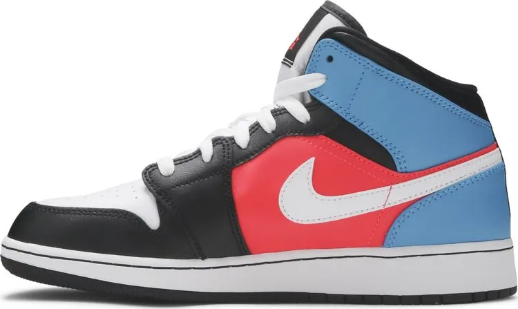 Air Jordan 1 Mid GS Game Time Multicolor