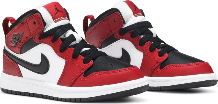 Air Jordan 1 Mid PS Chicago Black Toe, red