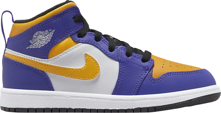 Air Jordan 1 Mid PS Lakers, purple