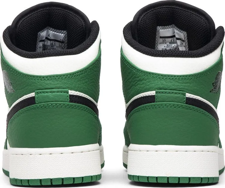 Air Jordan 1 Mid SE GS Pine Green