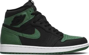 Air Jordan 1 Retro High OG Pine Green 2.0, black