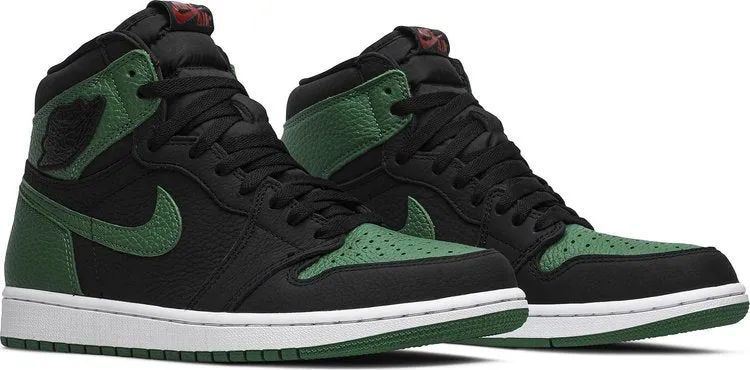 Air Jordan 1 Retro High OG Pine Green 2.0, black