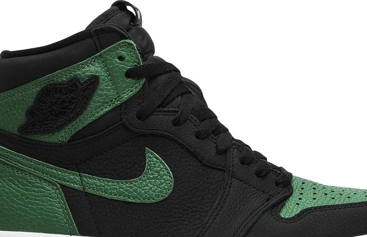 Air Jordan 1 Retro High OG Pine Green 2.0, black