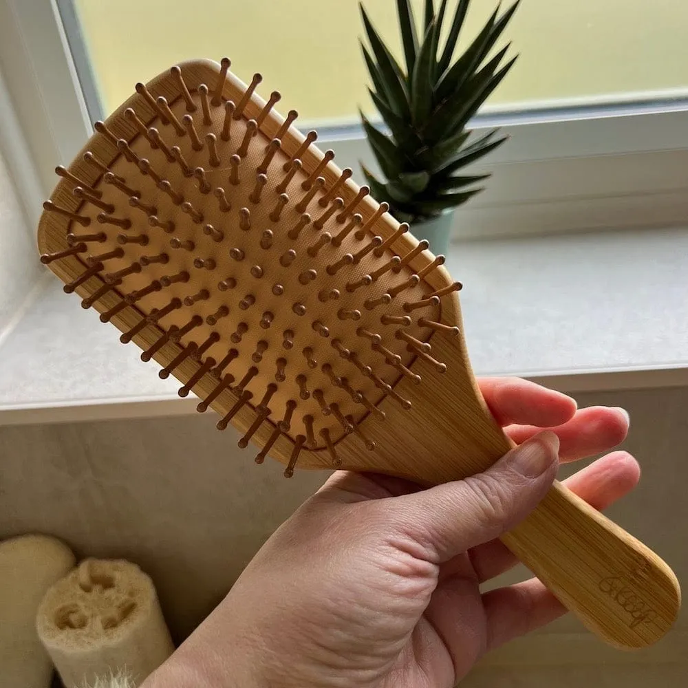 &Keep Bamboo Paddle Hair Brush