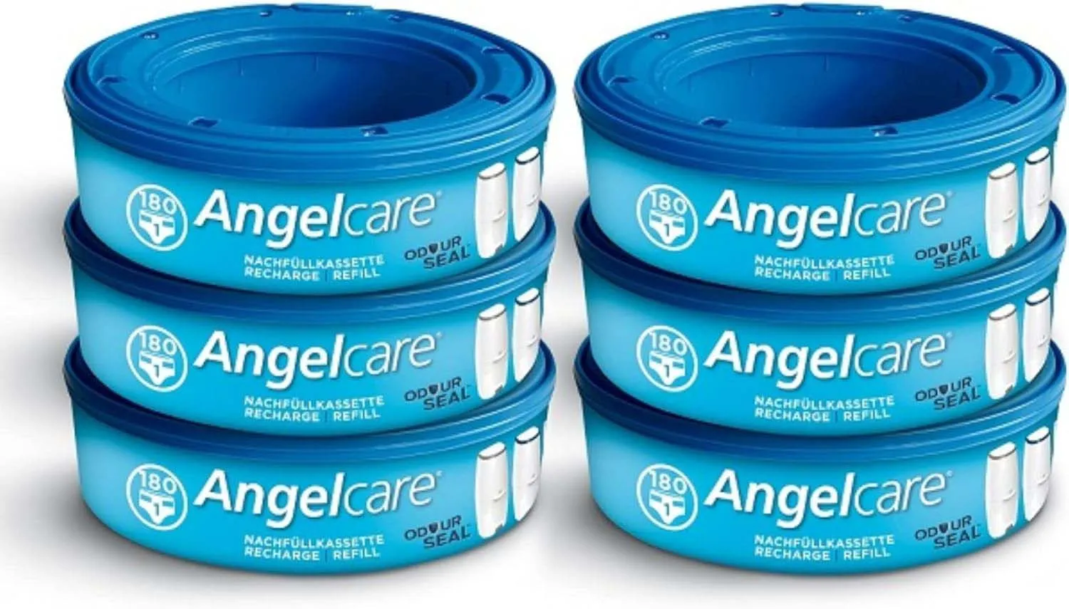 Angelcare Nappy Disposal System 3 Refill Cassettes