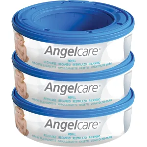 Angelcare Nappy Disposal System 3 Refill Cassettes