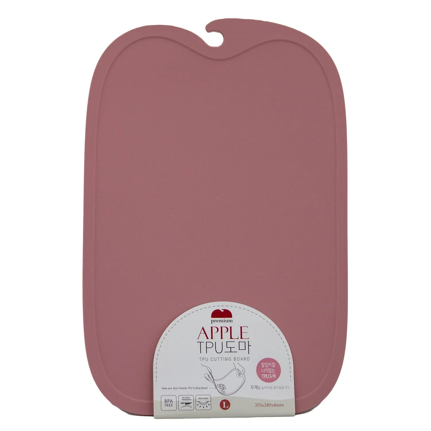 Apple TPU Cutting Board Large (KT308263) Pink/Mint