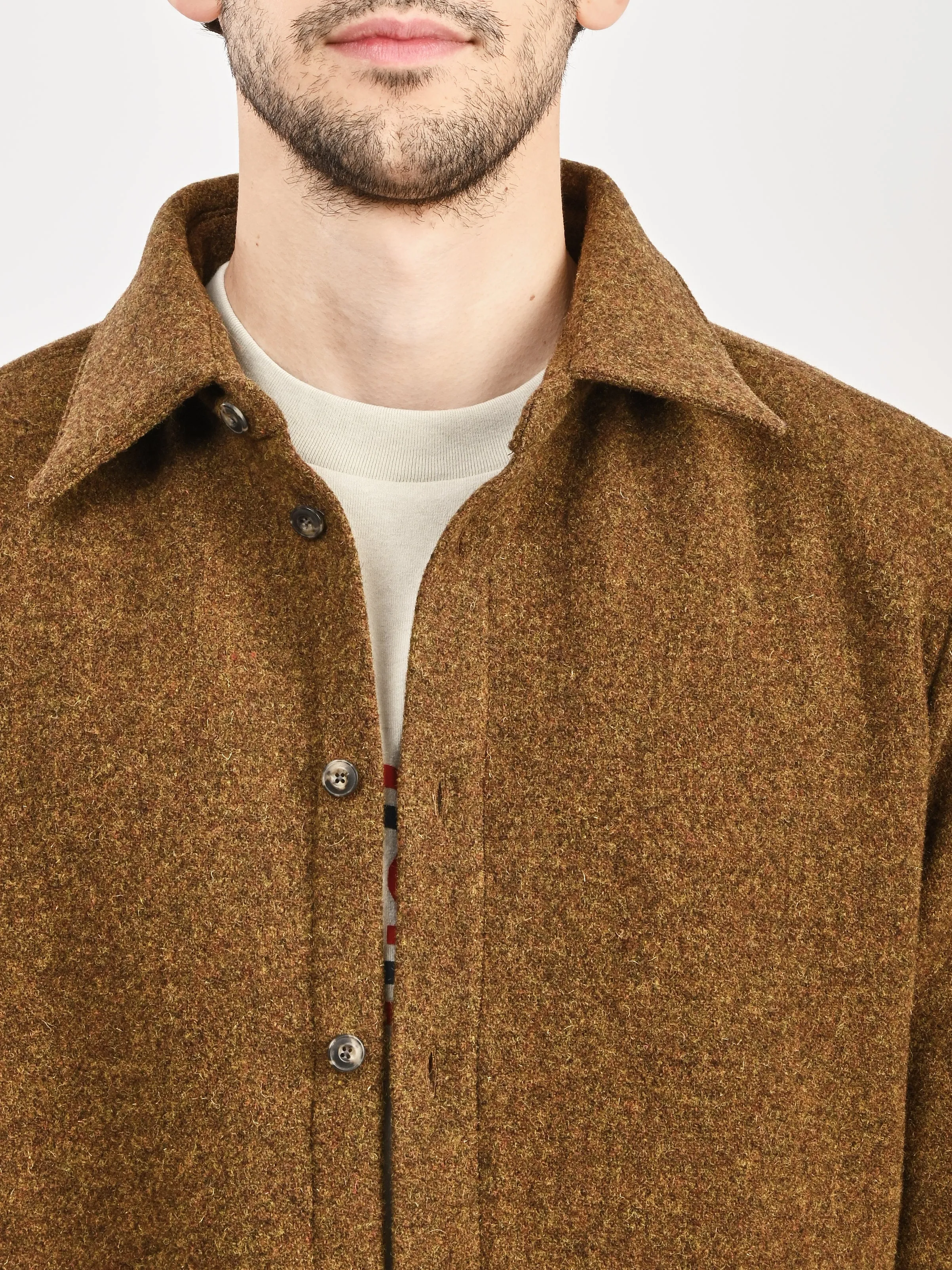 Armadillo Brown Marani Overshirt