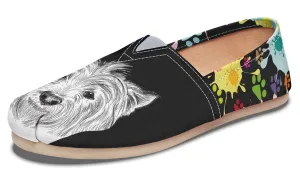 Artsy Westie Casual Shoes