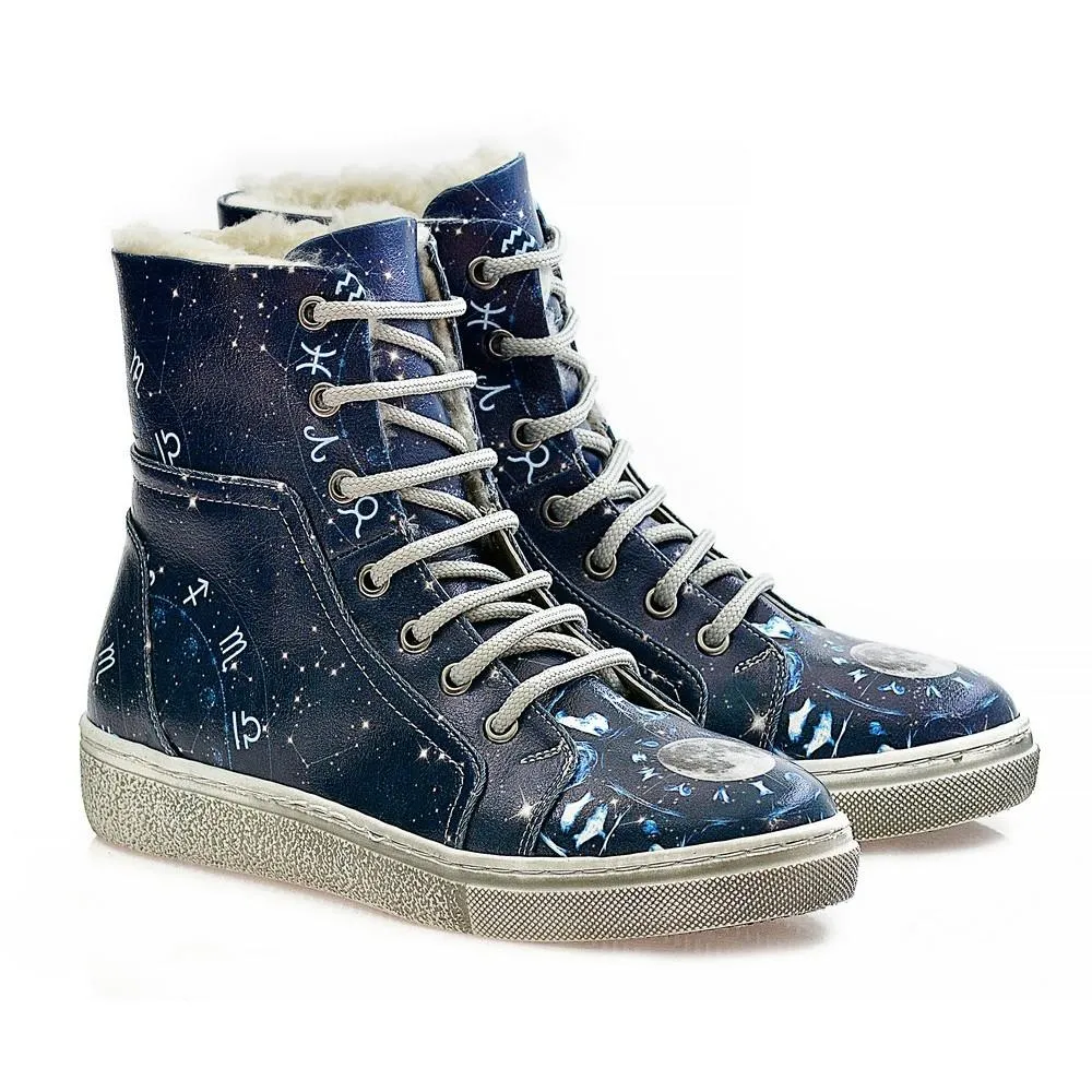 Astrology Short Boots WJAS118