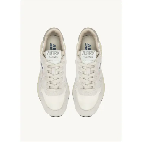 Autry Reelwind Low Sneakers in Nylon and Suede