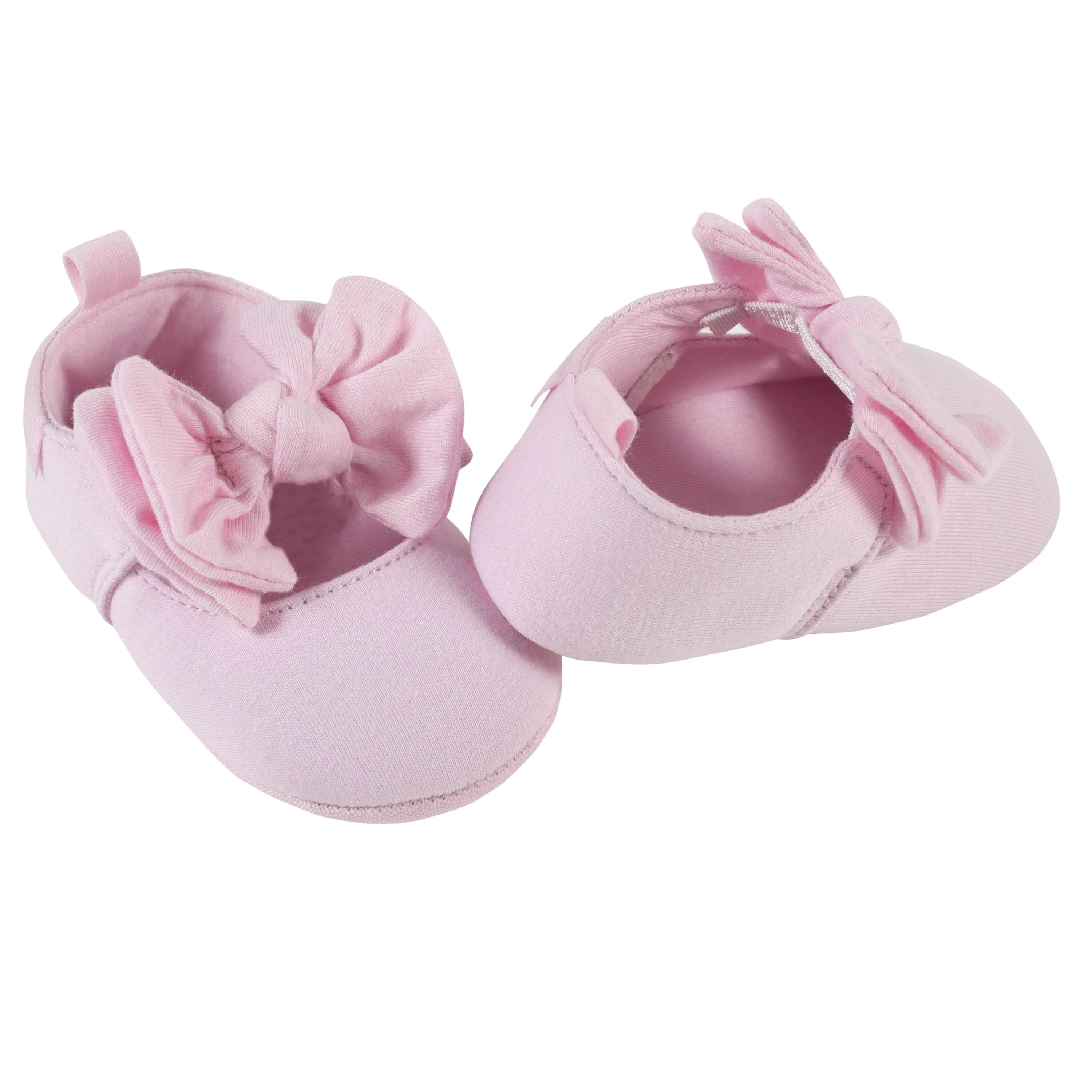 Baby Girls Pink Slipper Shoes