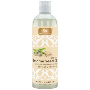 Beauty Aura Sesame Seed Oil | 16 Fl. Oz (473 ml) | Healing & Moisturizing