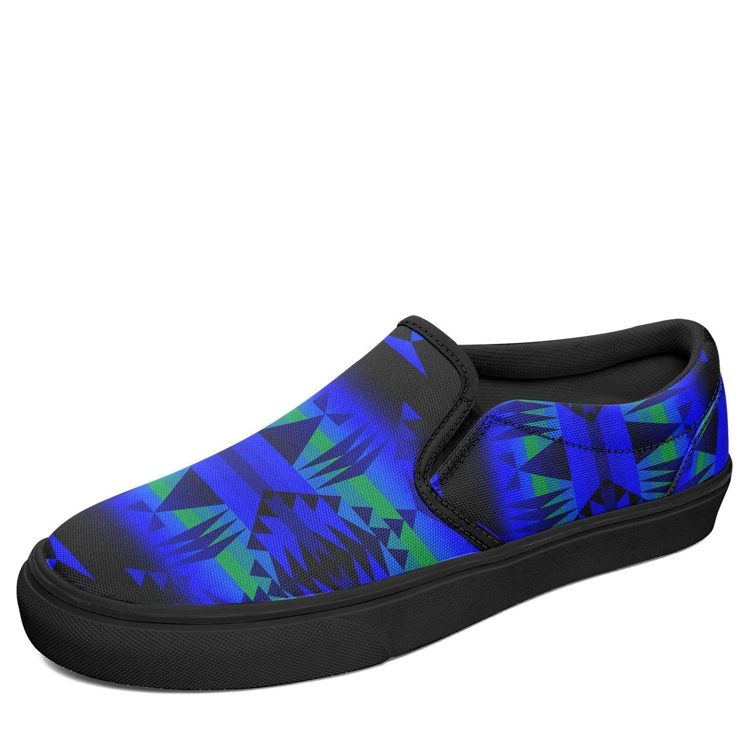 Between the Blue Ridge Mountains Otoyimm Kid's Canvas Slip On Shoes