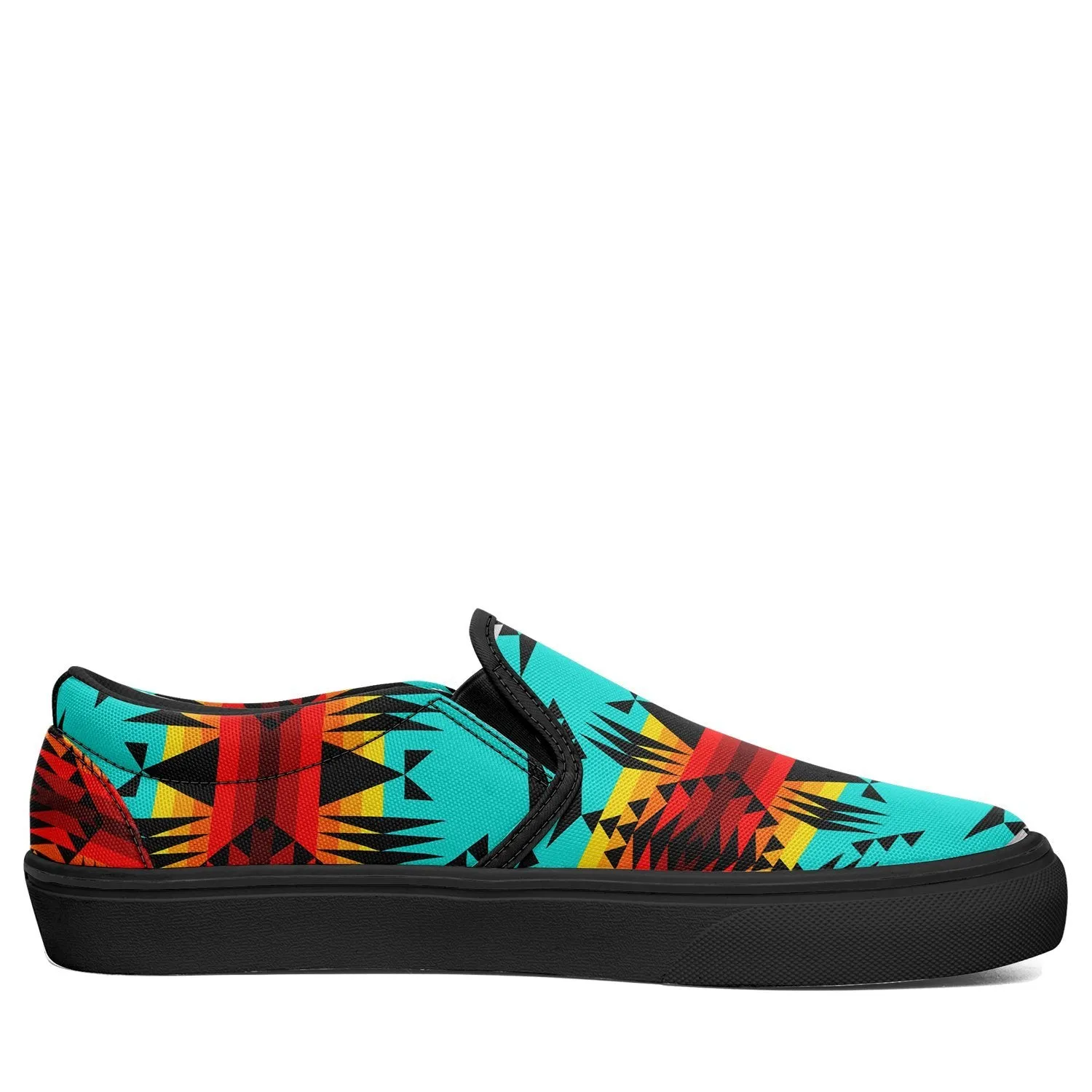 Between the Mountains Otoyimm Kid's Canvas Slip On Shoes