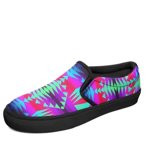 Between the Rocky Mountains Otoyimm Kid's Canvas Slip On Shoes