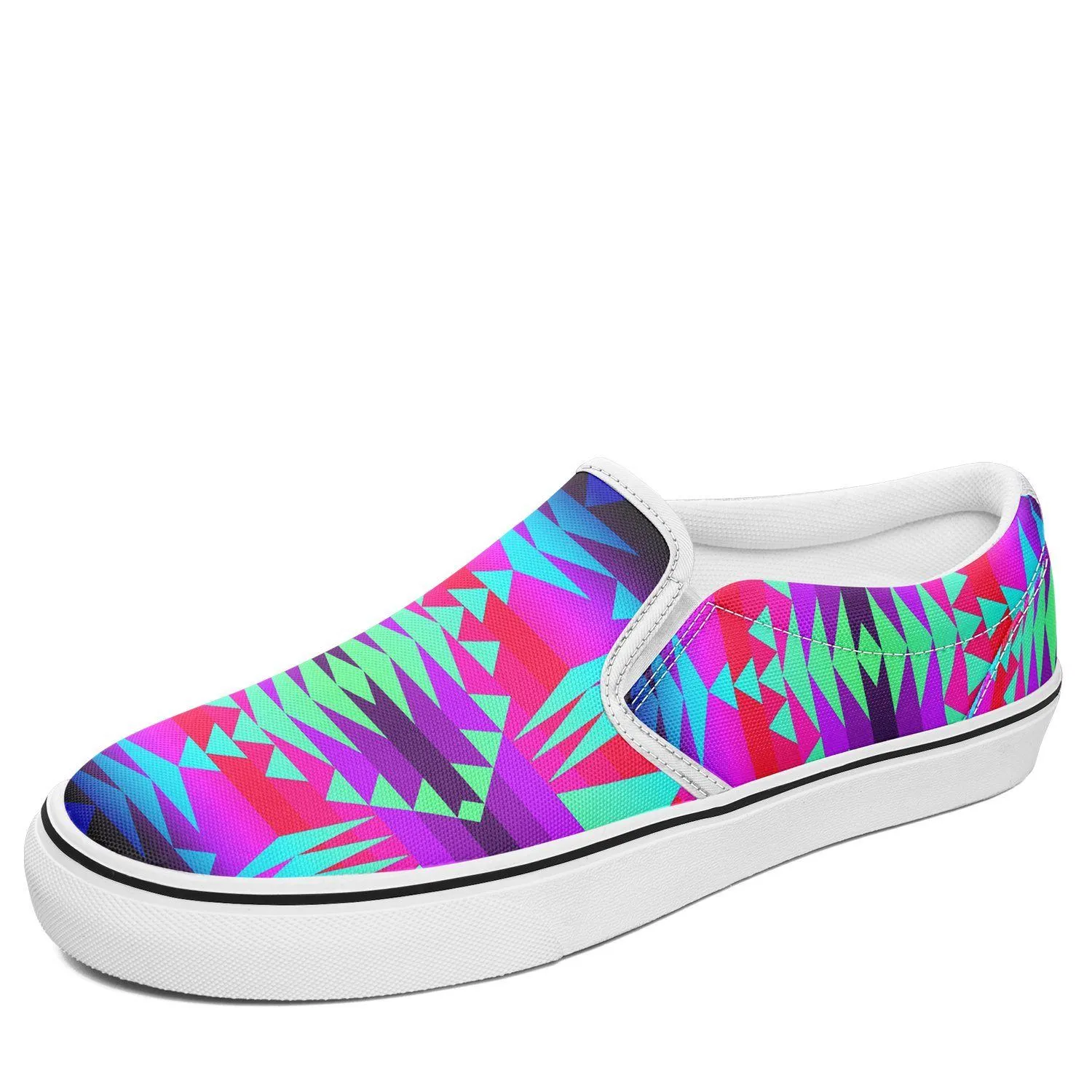 Between the Rocky Mountains Otoyimm Kid's Canvas Slip On Shoes