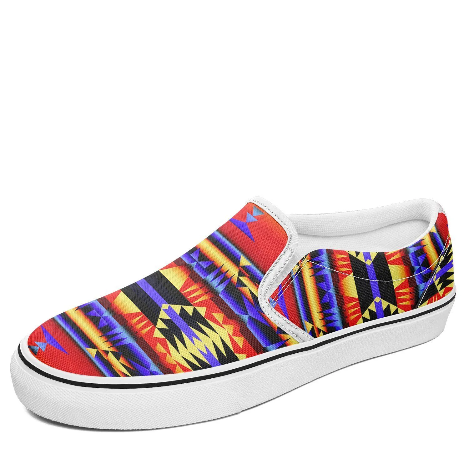 Between the San Juan Mountains Otoyimm Kid's Canvas Slip On Shoes