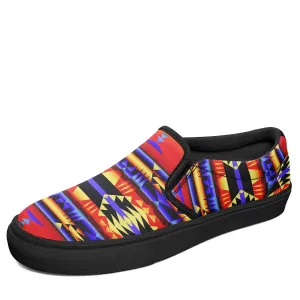 Between the San Juan Mountains Otoyimm Kid's Canvas Slip On Shoes