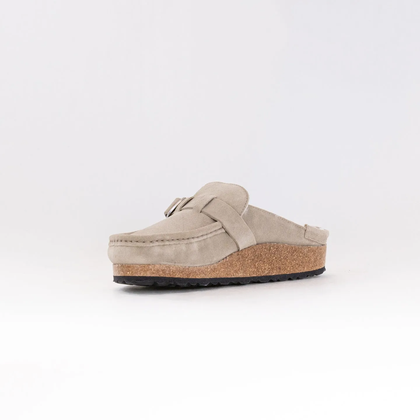 Birkenstock Buckley Shearling (Women's) - Taupe/Natural