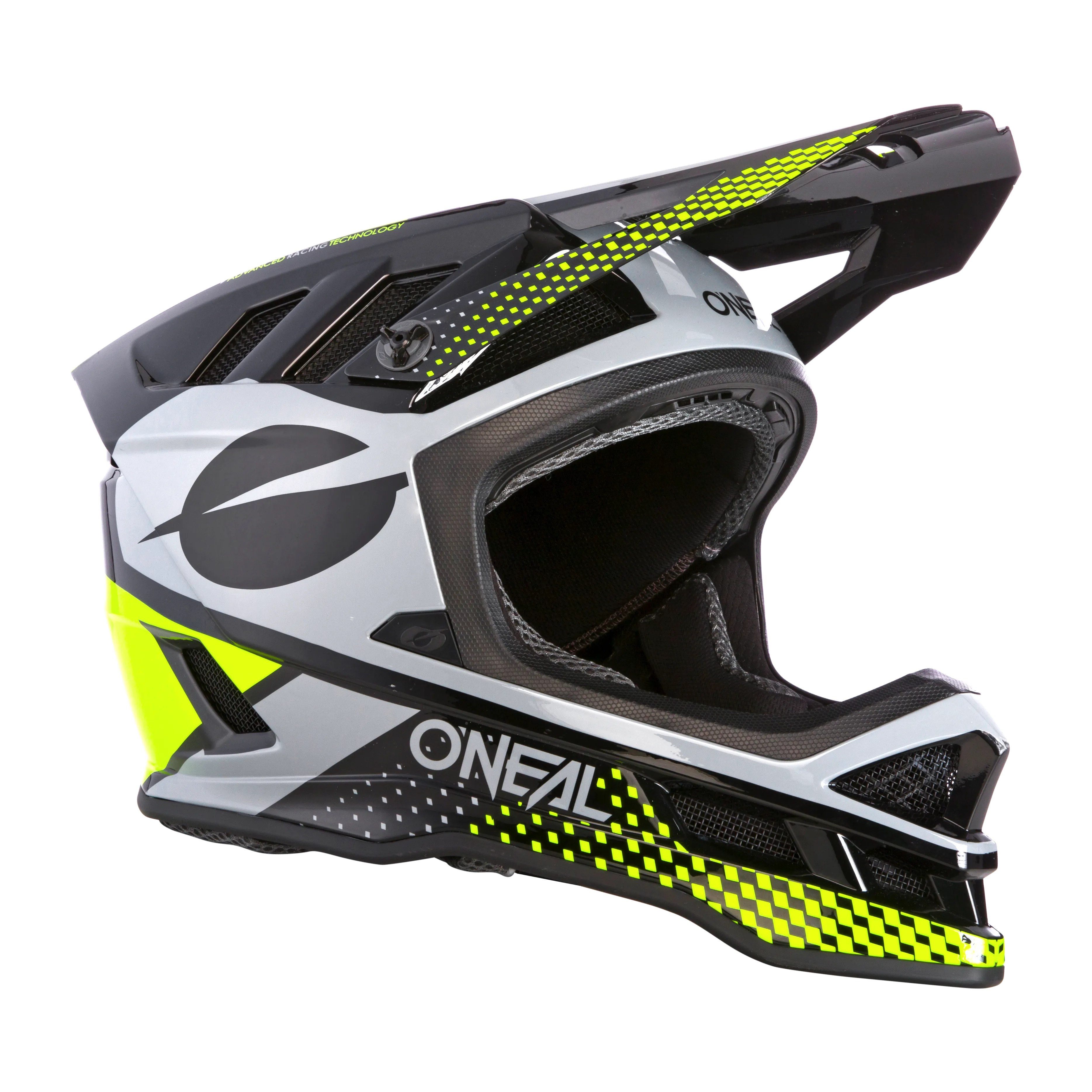 Blade Polyacrylite Helmet Ace Black/Neon Yellow - CYCLING