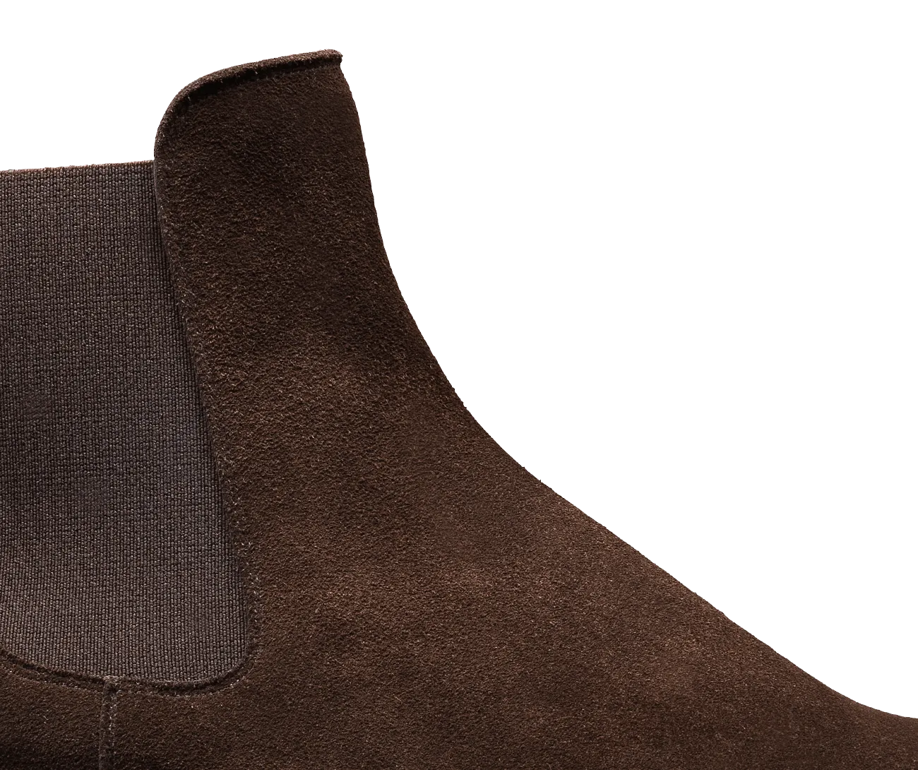 Bonnie Dark Brown Calf Suede