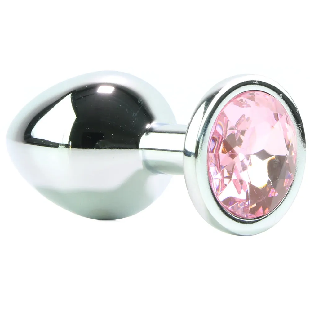 Booty Sparks Pink Gem Medium Butt Plug