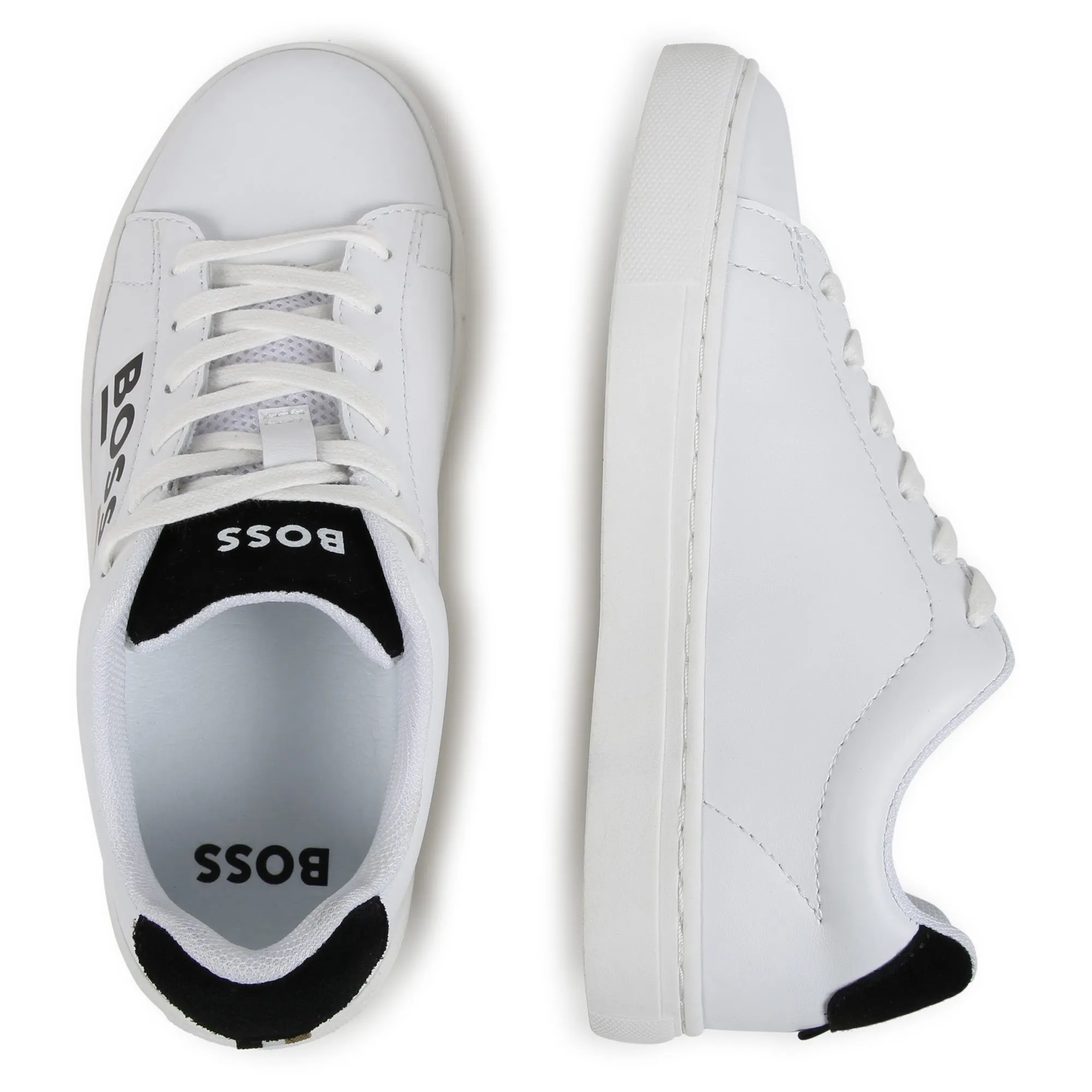 Boys White Sneakers