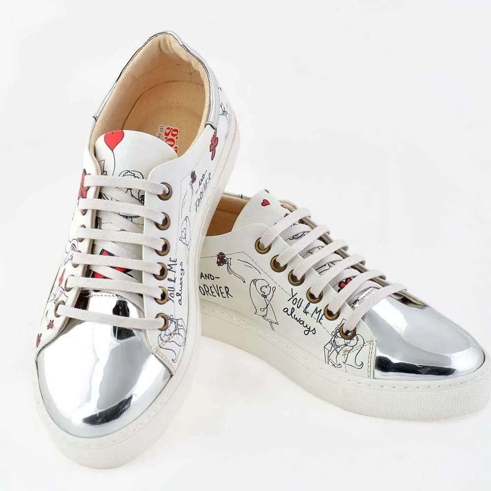 Bride Groom Sneaker Shoes GOB205